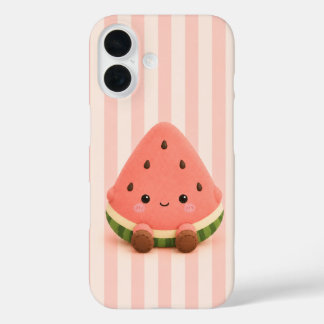 Étui de téléphone pastèque Kawaii Mignon