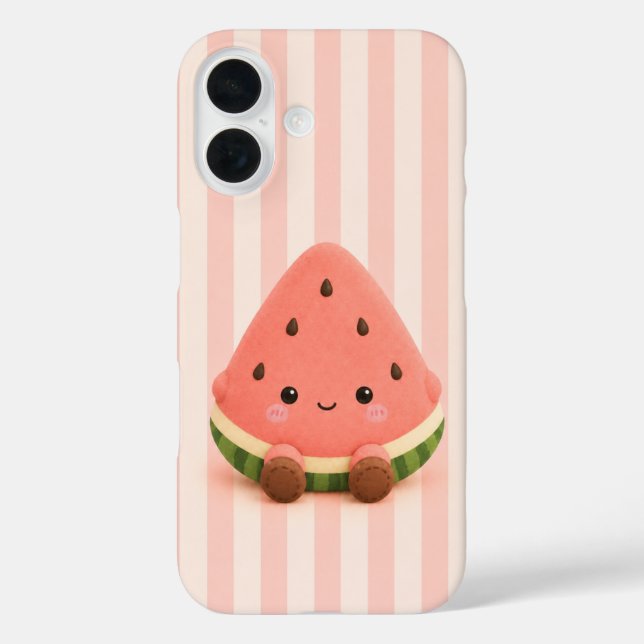 Étui de téléphone pastèque Kawaii Mignon (Verso)