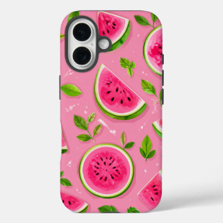 Étui de téléphone pastèque - Motif de fruit d'été 