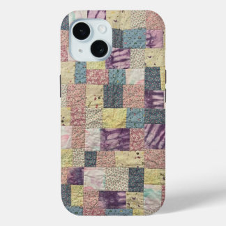 Étui de téléphone Patchwork Pastel