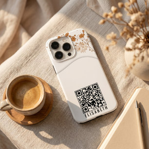 Étui de téléphone personnalisé aquarelle florale :