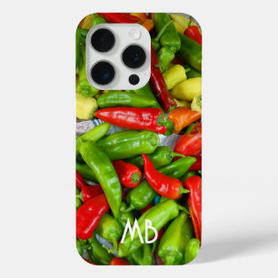 Étui de téléphone personnalisé aux poivrons forts