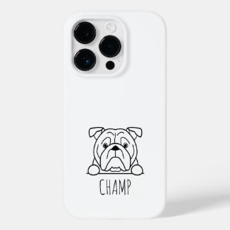 Étui de téléphone personnalisé Bouledogue Américai
