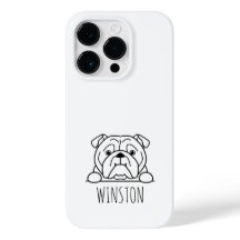 Étui de téléphone personnalisé Bouledogue Anglais