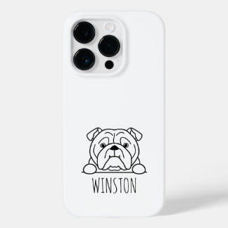 Étui de téléphone personnalisé Bouledogue Anglais