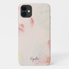 Étui de téléphone personnalisé en aquarelle abstra