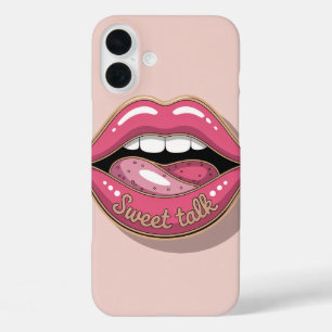 Étui de téléphone Pop Art Lèvres Brillantes Sweet