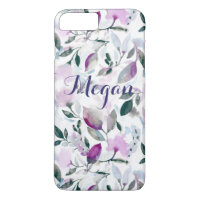 Étui de téléphone portable en lilas doux