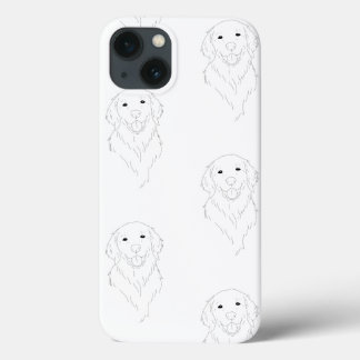 Étui de téléphone pour amateur de retriever doré