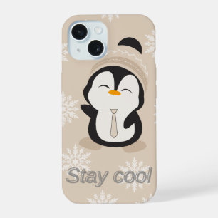 Étui de téléphone Restez cool pour un pingouin mig
