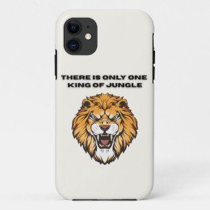 Étui de téléphone Roi du Lion de la Jungle