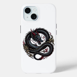 Étui de téléphone Tatouage de Dragon   Style Japon