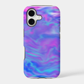 Étui de téléphone Tie-Dye Violet, Rose et Bleu