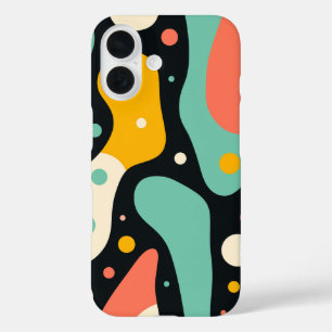 Étui de téléphone vintage rétro funky pour iPhone