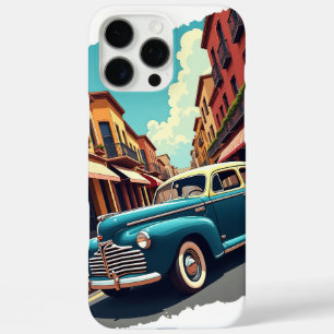 Étui de téléphone voiture vintage