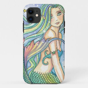 Étui Green Mermaid pour iPhone 5 par Molly Harriso