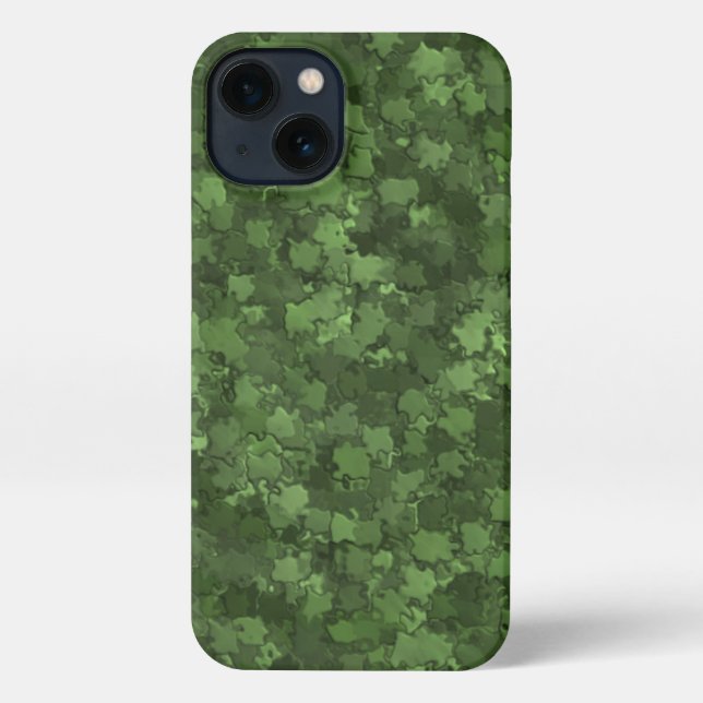 Etui iPhone 13 Coque iphone Caméra Hedge Leaf (Verso)