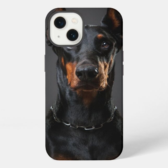Etui iPhone 13 Coque iphone de dobermann (Verso)