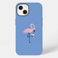 coque iphone Flamant rose