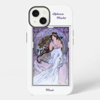 iPhone 13 coque Alphonse Mucha Art Nouveau
