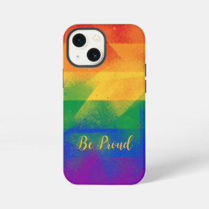 Etui iPhone 13 Mini Couleurs du drapeau LGBTQ+ coque iphone Coque-Mate