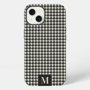 Etui iPhone 13 Motif de Houndstooth coque iphone Monogram