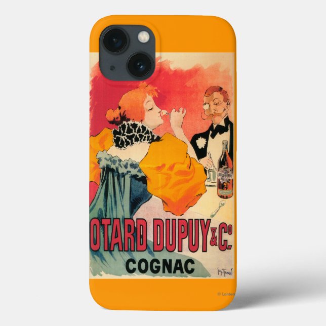 Etui iPhone 13 Otard-Dupuy & CO. Affiche promotionnelle du Cognac (Back)