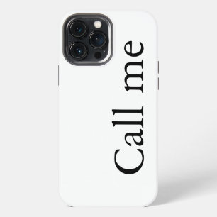 Etui iPhone 13 Pro Max Appelez-moi - coque iphone Coque