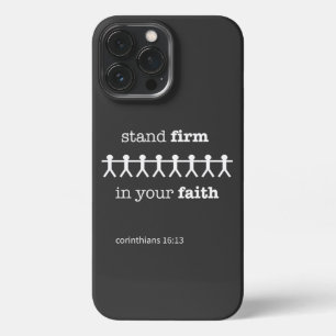 Etui iPhone 13 Pro Max Christian iPhone 13 Coque Reste ferme dans votre f