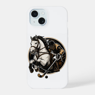 Étui iPhone 15 Cheval Majestueux - Art équestre