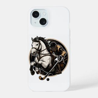 Étui iPhone 15 Cheval Majestueux - Art équestre