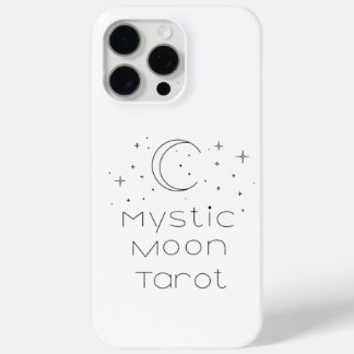 Étui iPhone 15 Tarot Lune Mystique Minimaliste