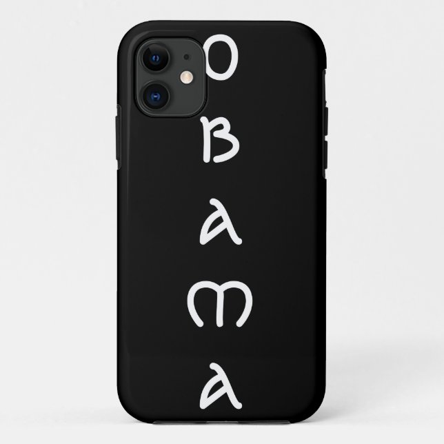 étui iphone 5 élections 2012 Obama (Dos)