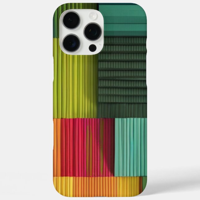 Étui Iphone à motif de bloc (Verso)