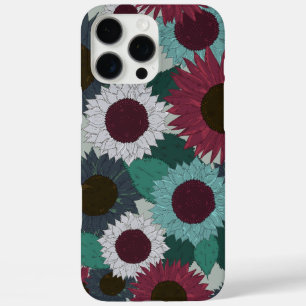 Étui iPhone à motif tournesol tons chauds