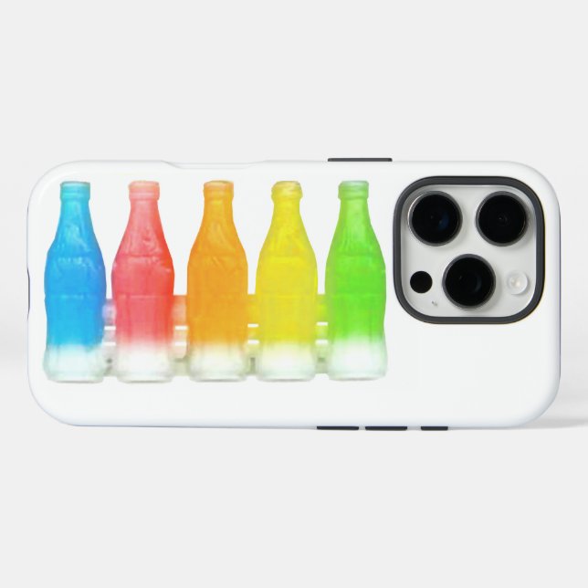Étui iPhone Bonbons Rétro (Verso (horizontal))