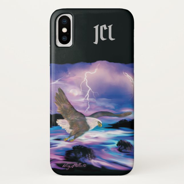 Étui iPhone Case-Mate Aigle américain (Dos)