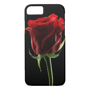 Coque iPhone 8/7 Beau Rose et tissu couleur