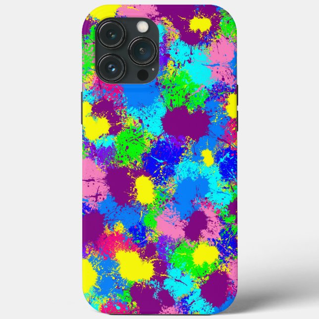 Étui iPhone Case-Mate Paint Splatter (Verso)
