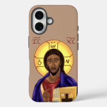 Étui iPhone Christ Icône - plusieurs tailles