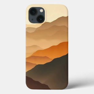 Étui iPhone Dégradé Tons Terre Désert
