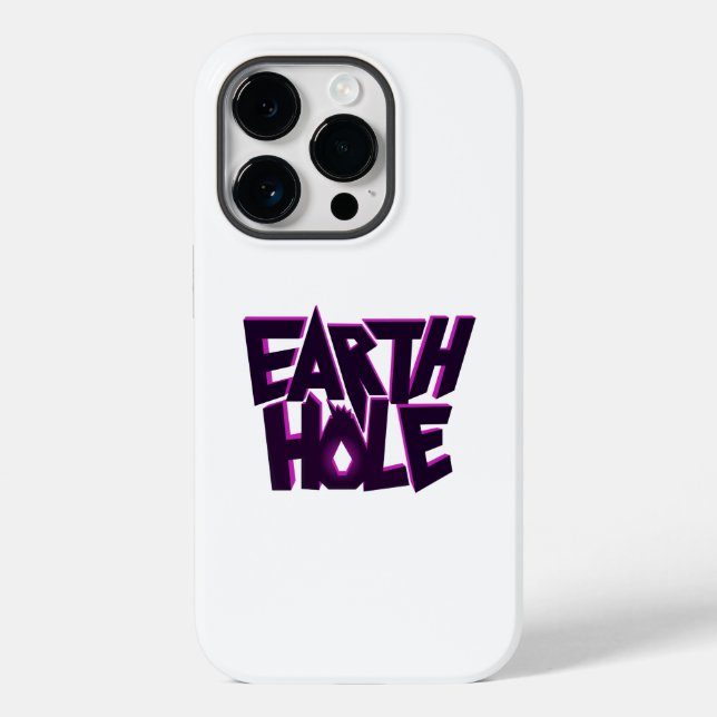 Étui iPhone Earth Hole (Verso)