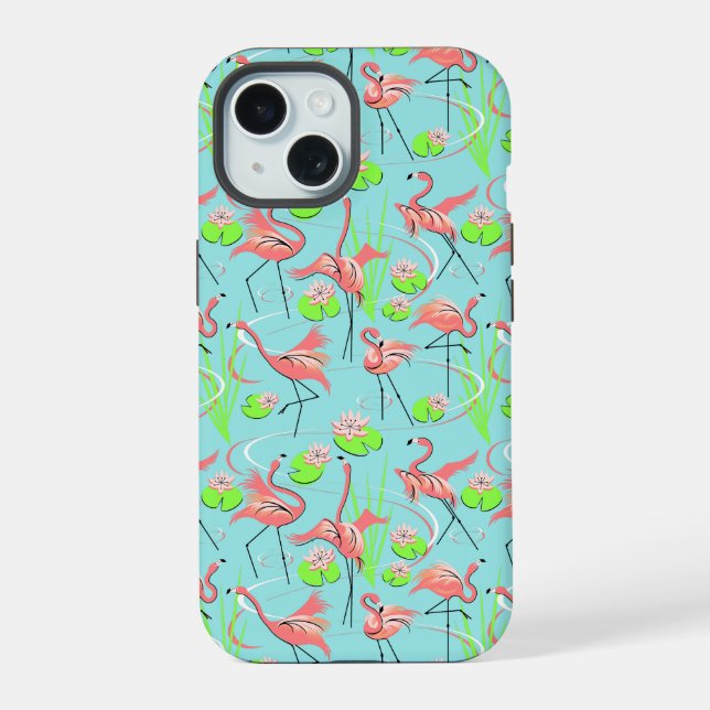 Étui iPhone Flamingo Fandango Multi (Verso)