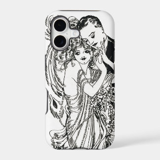 Étui iPhone Flapper Beauty des années 1920