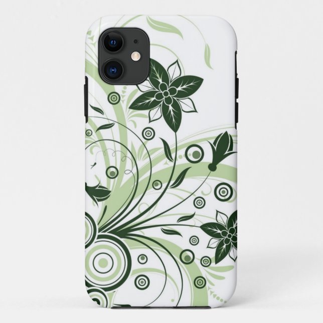 Étui iphone Fleurs (Dos)