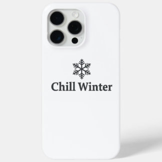Étui iPhone Hiver Chill