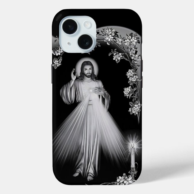 Étui iPhone / iPad Jésus Bénédictions (Verso)