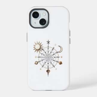 Étui iPhone / iPad Mandala d'Équilibre Céleste