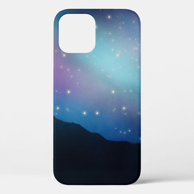 Étui iPhone / iPad Nuit Étoilée Boréale (Verso)