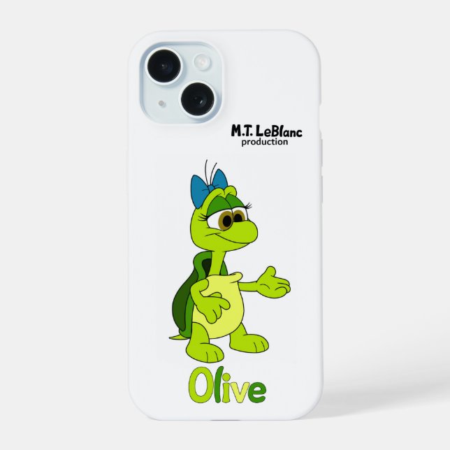 Étui iPhone Olive Turtle (Verso)